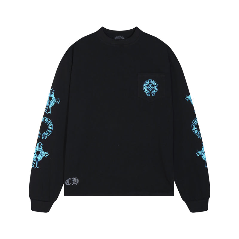 Chrome Hearts Men's Long-Sleeve Sweatshirt K8018